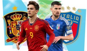 موعد مباراة إسبانيا ضد إيطاليا اليوم في نصف نهائي دوري الأمم الأوروبية والتشكيل المتوقع والقنوات الناقلة