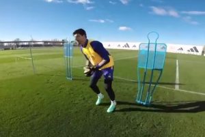 كورتوا يكشف تطورات إصابته مع ريال مدريد
