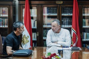 محمود الخطيب - خوسيه ربييرو - الأهلي - الدوري المصري