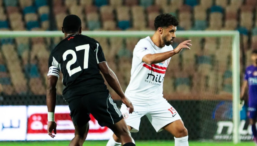 الزمالك والجونة - الدوري المصري