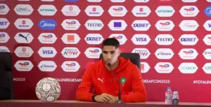 حكيمي يكشف موقفه من مباراة المغرب وجزر القمر في أمم أفريقيا