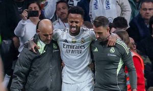 المباريات التي سيغيب عنها إيدير ميليتاو مع ريال مدريد