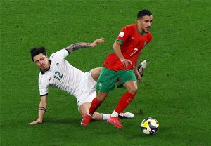 موعد مباراة المغرب في نصف نهائي كأس العرب 2025