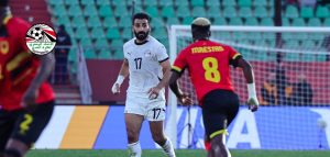 شكوك حول لحاق مهند لاشين بمباراة مصر وبنين في كأس أمم أفريقيا