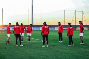 رباعي منتخب مصر مهدد بالغياب عن نصف نهائي أمم أفريقيا حال التأهل