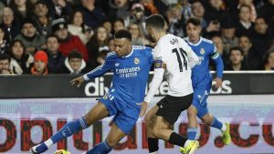 مبابي يثير قلق جماهير ريال مدريد قبل مباراة سوسيداد في الدوري الإسباني